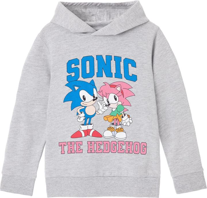 Immagine prodotto Sonic The Hedgehog - Felpa con cappuccio COLLEGIATE - Bambina (104)