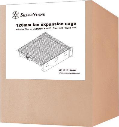 Immagine prodotto Silverstone SST-G11910160-RT Gabbia di espansione per ventola da 120mm
