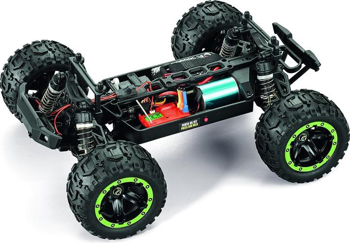 Produktbild Blackzon - Slyder MT Turbo 1/16 4WD 2S Brushless - Green (540208) (RTR Ready-to-Run)