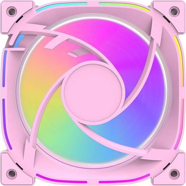 Produktbild Darkflash Tech INF24 5in1 ARGB Computer fan set (pink) (120 mm, 5 x)