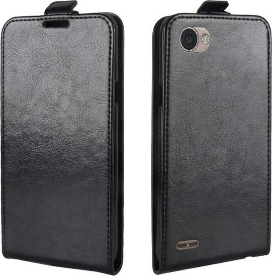 Actual product image MU Classic Leather Flip Cover with Business Card Pocket (LG Q6+, LG Q6)