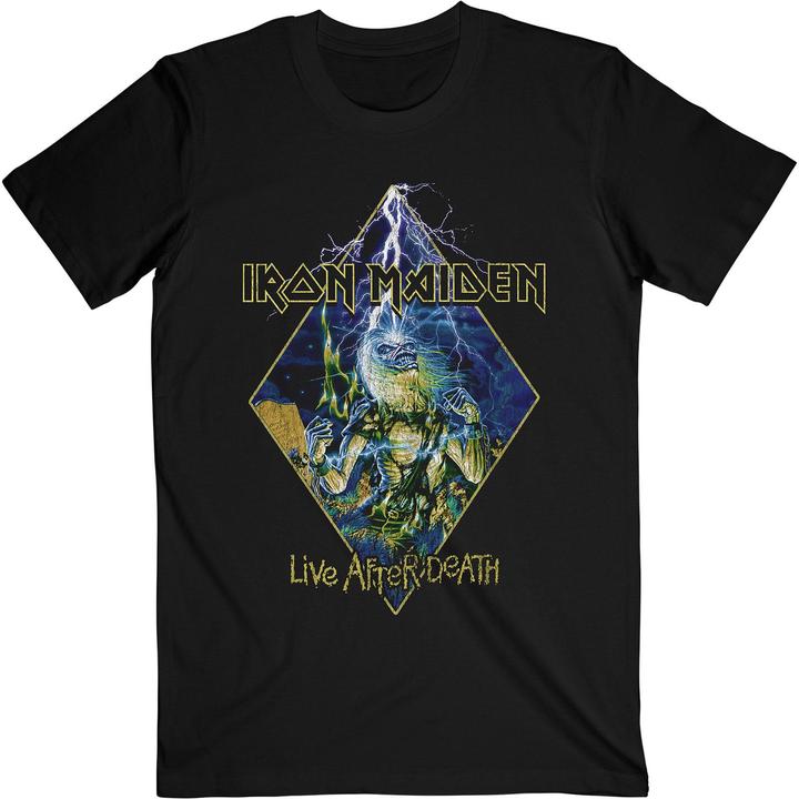 Music Brand Live After Death Diamond TShirt (L)