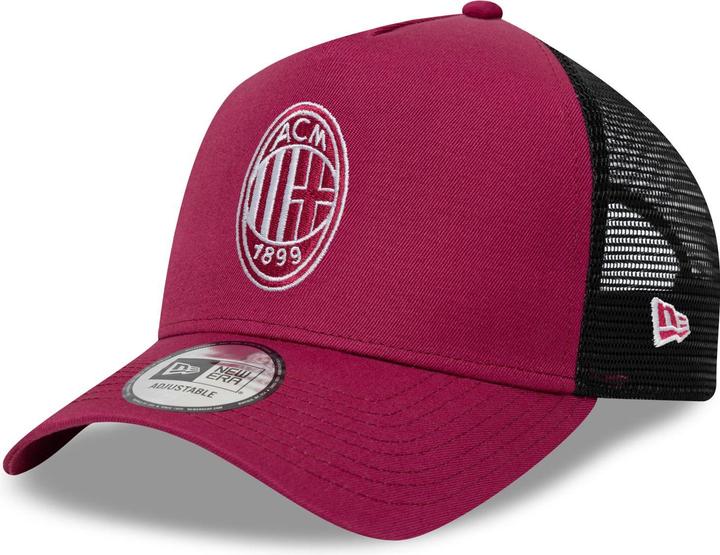 New Era A-Frame Trucker Cap - AC MAILAND rubin (One Size)