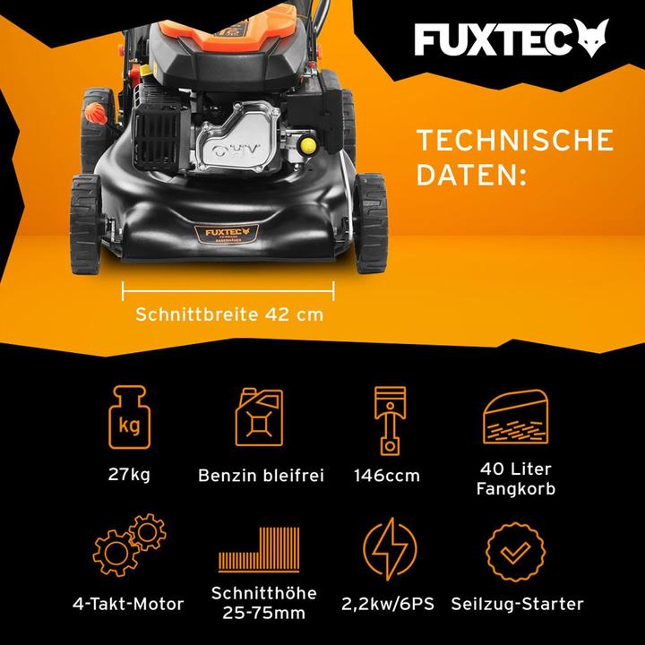 Image du produit Fuxtec FX-RM4346 (Essence)