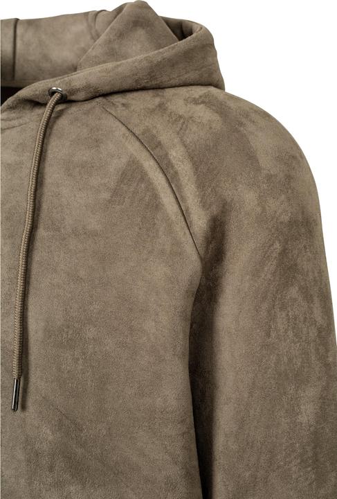 Actual product image Urban Classics Imitation Suede Hoody (L)