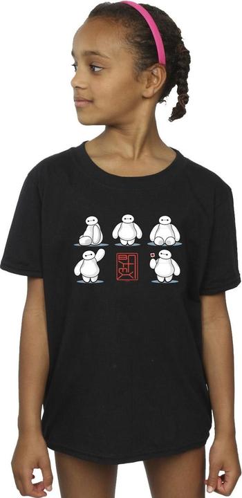Immagine prodotto Disney Big Hero 6 Baymax Many Poses Maglietta Ragazze (140, 146)