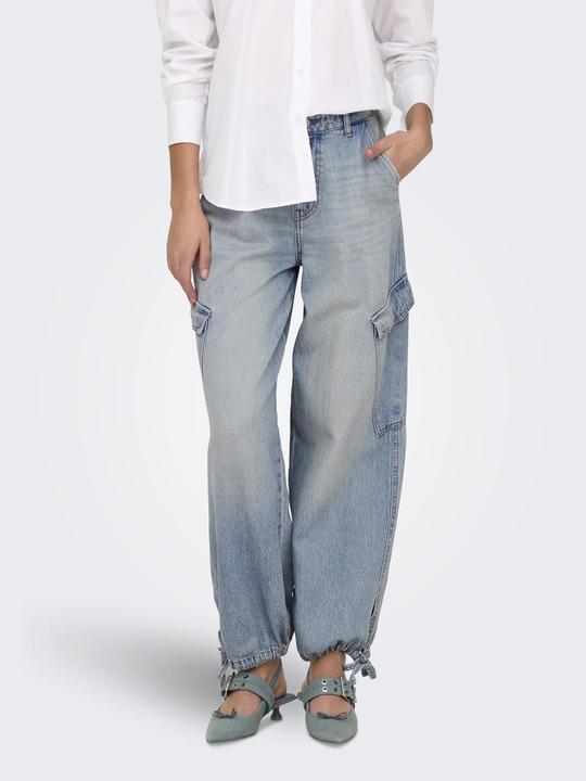 Produktbild Only ONLPERNILLE Hohe Taille Weiter Beinschnitt Jeans Jeans mit weitem Bein (26)