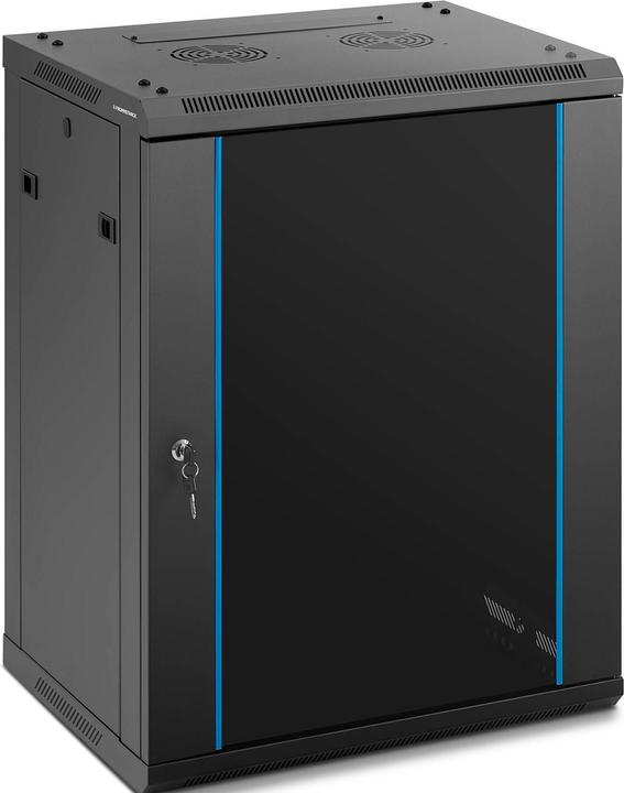 Fromm & Starck Serverschrank 19 Zoll abschliessbar 15 HE Stahlgehäuse Netzwerkschrank (10.86 HE, 19 Zoll Rack)