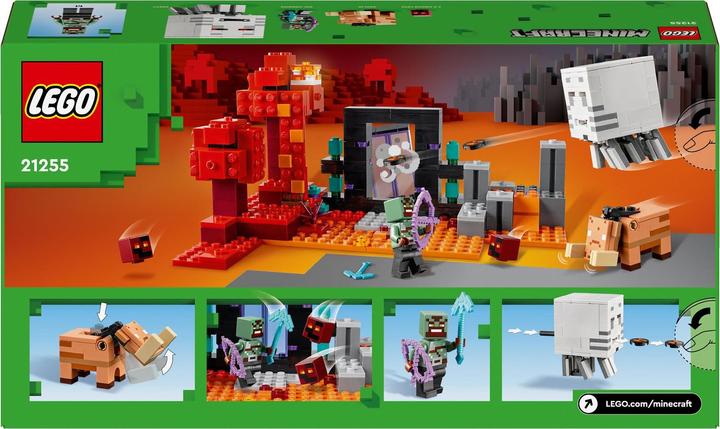 Image du produit LEGO Embuscade au portail du Néant (21255, LEGO Minecraft)