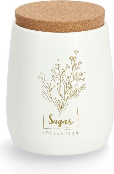 Zeller Present Lattina con coperchio in sughero "Sugar", 750 ml, metallo (0.75 l)