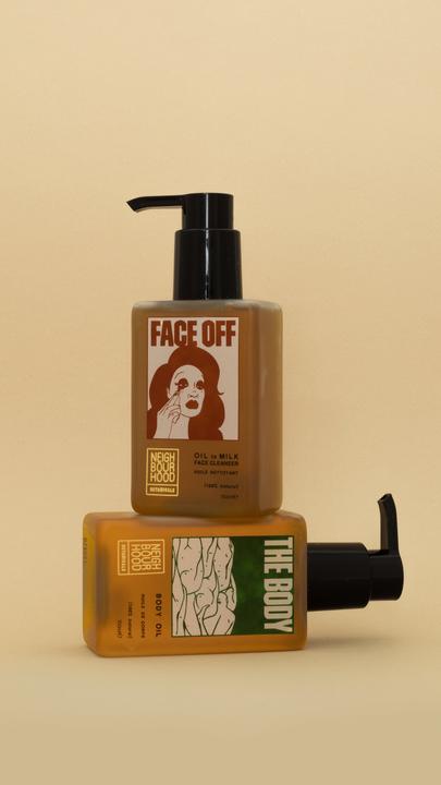Actual product image Neighbourhood Botanicals Face Off Oil to Milk Facial Cleanser (Oils, 1500 ml)