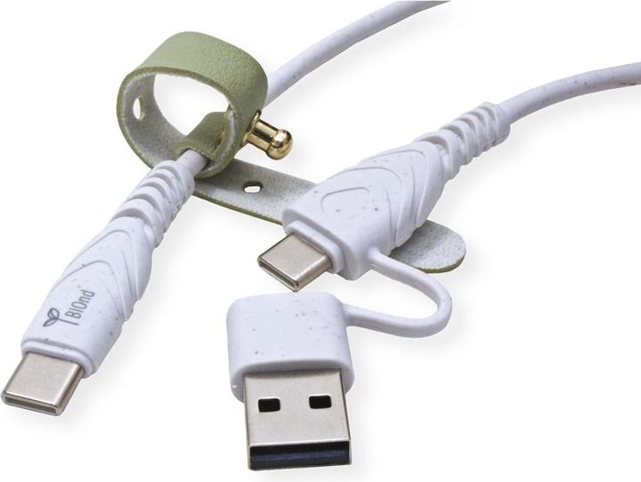 Produktbild BIOnd USB-C to USB-C&USB-A 3A 1,2M (1.20 m, USB 3.0)