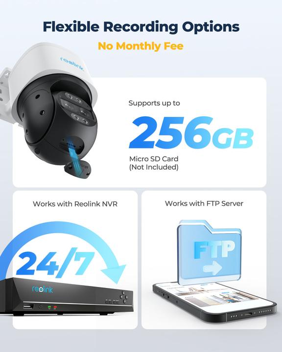 Actual product image Reolink TrackMix Series P760-4K 8MP (3840 x 2160 pixels)