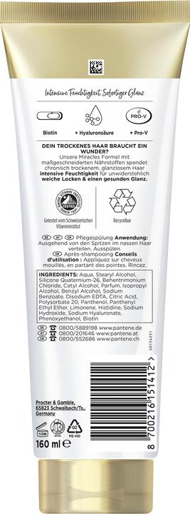 Actual product image Pantene Hydra Glow (160 ml)