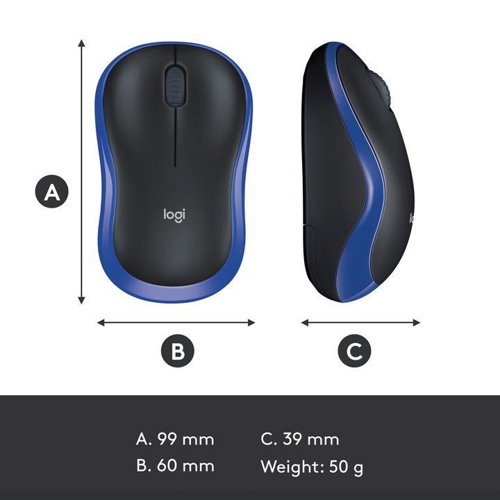 Actual product image Logitech M185 (Wireless)