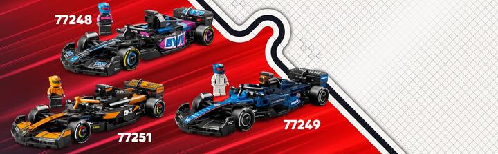 Immagine prodotto LEGO MoneyGram Haas F1Team VF-24 Rennauto (77250, LEGO Speed Champions)