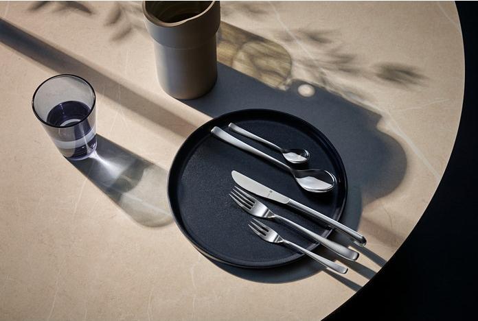 Produktbild WMF Essbesteck Besteckset 6 Personen Vision 30tlg Edelstahl 18/10 matt (30 Stück, Besteck Set)