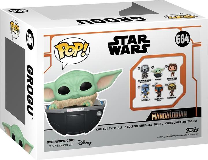 Produktbild Funko POP! Star Wars: The Mandalorian Grogu
