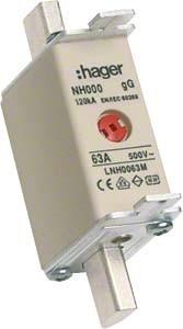Immagine prodotto Hager Fusibile DIN-000 63A (Fusibile NH-DIN, 63 A)