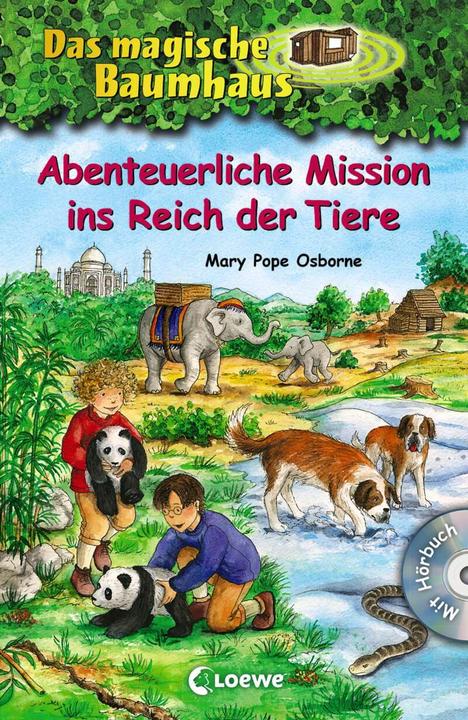 Image du produit Das magische Baumhaus - Abenteuerliche Mission ins Reich der Tiere (Allemand, Mary Pope Osborne, 2018)