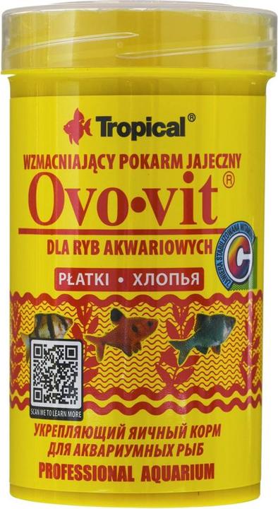 Produktbild Tropical Ovo-Vit - Futter für Aquarienfische - 100 ml/20 g (Aquarienfische, 100 ml)