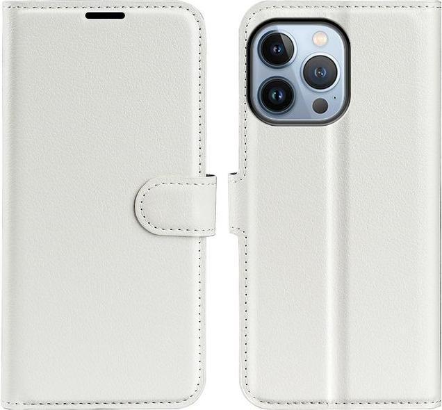 Produktbild MU Classic Litchi Leder Bookcover Series (Apple iPhone 14 Pro Max)