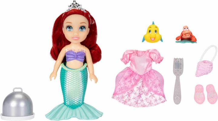 Produktbild Jakks Pacific Disney Princess 6 Inch Petite Doll with Extra Fashion & Accessories Sea to Land Ariel
