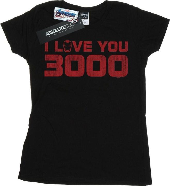 Avengers Endgame I Love You 3000 Distressed Baumwolle TShirt