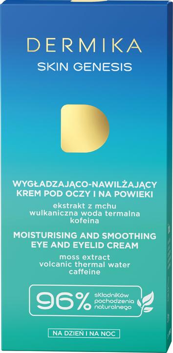 Dermika Skin Genesis 30-40+ smoothing and moisturizing eye and eyelid cream 15ml (Crème, 15 ml)