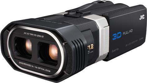 JVC GS-TD1, 3D, FullHD, DualFlash, 10x Zooom, 64GB