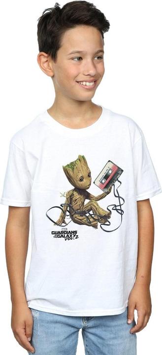 Actual product image Boys Guardians Of The Galaxy Groot Tape T-Shirt (152, 158)