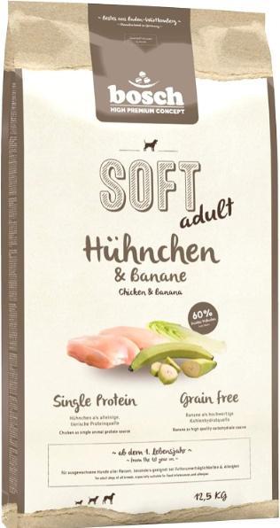 Produktbild Bosch Petfood Soft Hühnchen + Banane (Adult, 1 Stk., 12500 g)