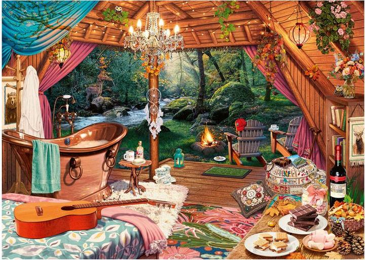 Immagine prodotto Ravensburger Puzzle del campeggio accogliente, 500 pezzi. (500 pezzi)