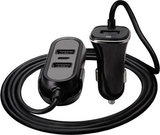 Actual product image Tracer Charger Multicharge 3x USB-A 1x USB-C 7.2 A (TRAADA46351)