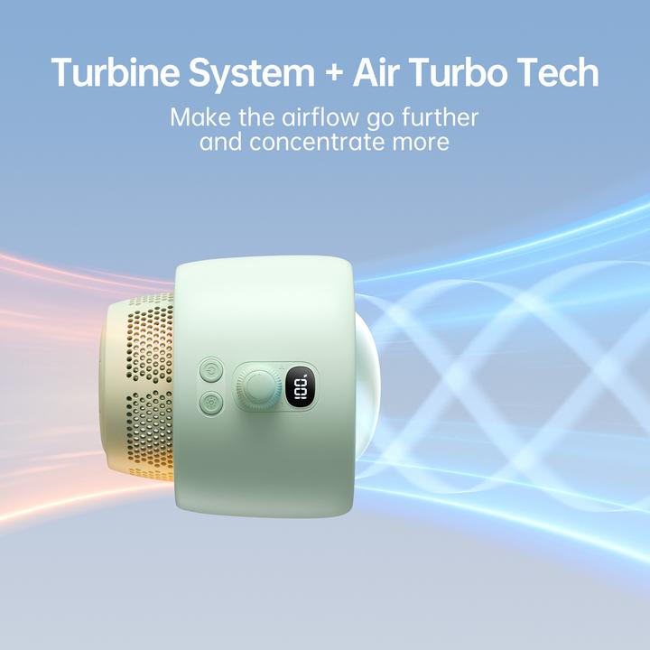 Image du produit Jisulife Ventilateur pour poussette Life2S (5000mAh) vert
