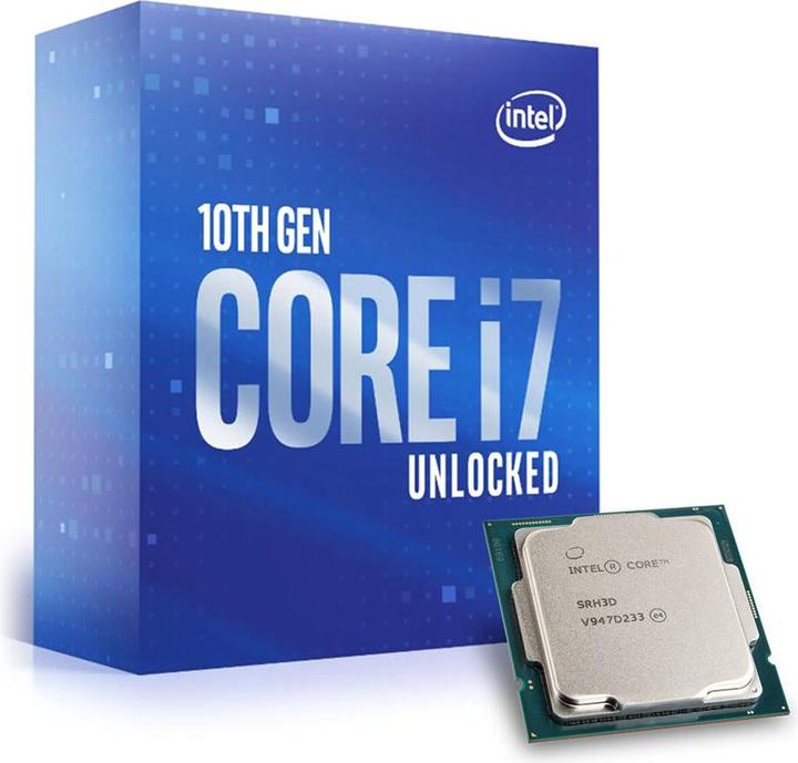 Actual product image Intel Core i7-10700K (LGA 1200, 3.80 GHz, 8 -Core)