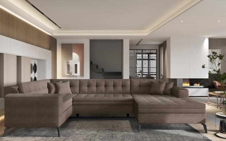 Actual product image ELTAP Montez (Sofa landscape, Sofa bed, 5-seater)