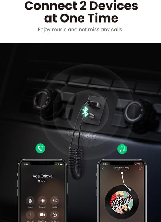 Image du produit Ugreen USB A - jack 3,5 mm (Récepteur)