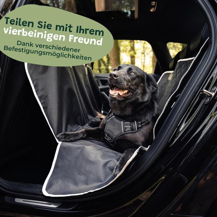 Produktbild Die Bellende Katze Hundedecke für Auto-Rückbank und Kofferraum (Katze, Hund, Faltbar)