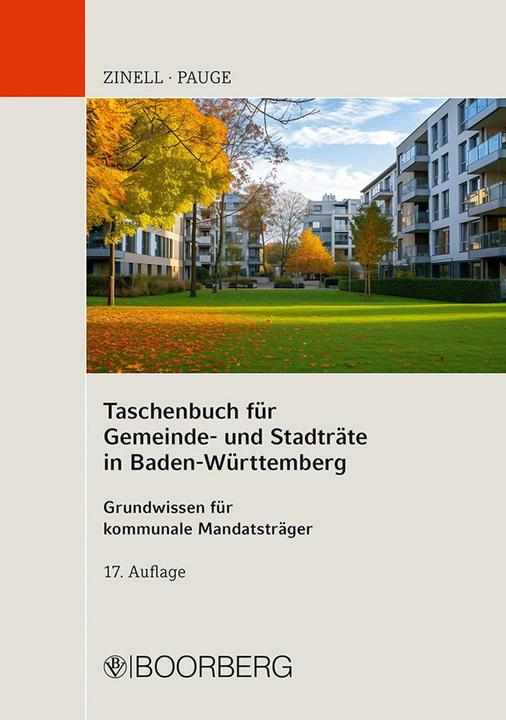Actual product image Zinell:Taschenbuch für Gemeinde- und St (German, Herbert O. Zinell, Luisa Pauge, 2024)
