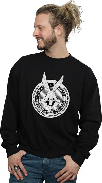 Immagine prodotto Looney Tunes Bugs Bunny Greek Circle Felpa Uomo (3XL)