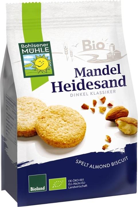 Bohlsener Mühle Biscuits au beurre à l'épeautre et au sable de bruyère BIOLAND (125 g)