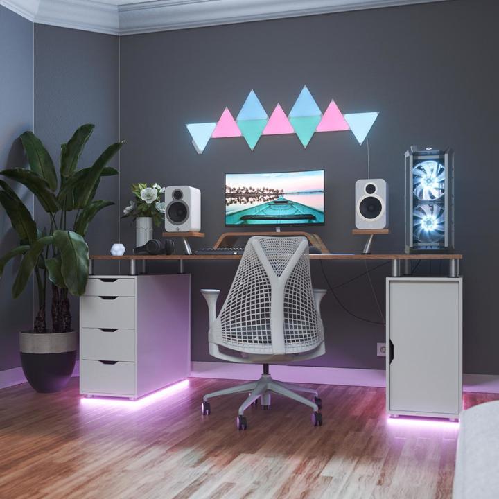 Image du produit Nanoleaf Shapes Triangles Smarter Kit (100 lm)