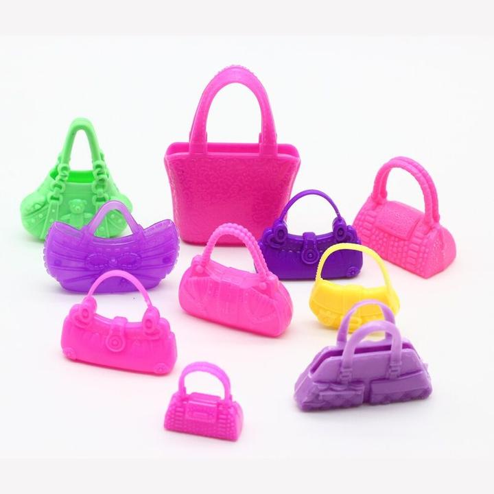 Immagine prodotto Hermex 16 Borse per bambole Barbie Accessori Abbigliamento Moda