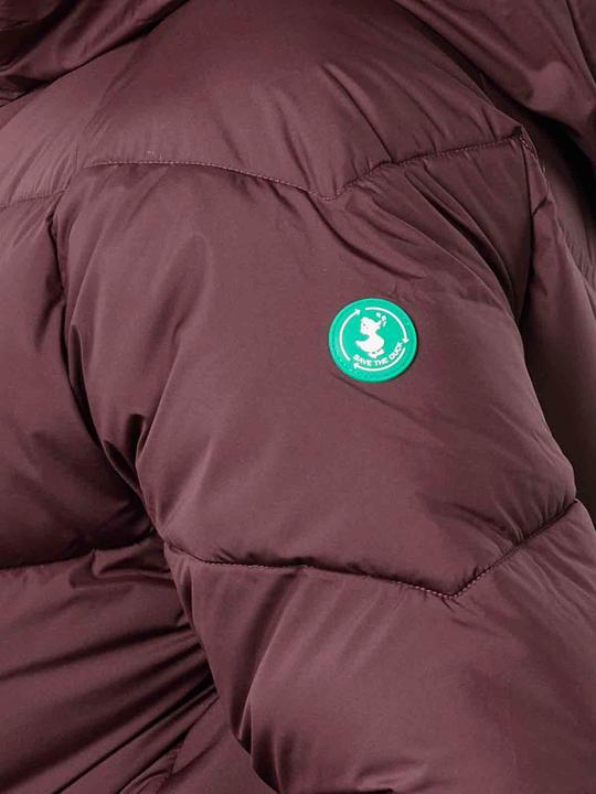 Produktbild Save the Duck Janis Long Coat Burgundy Black (XL)