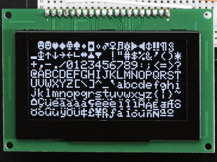 Produktbild Adafruit Monochrome 2.7" 128x64 OLED Graphic Display Module (Display)