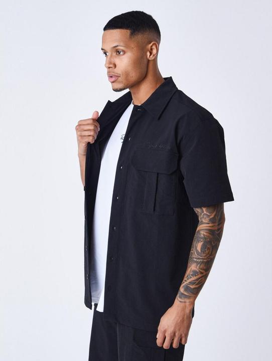 Actual product image Project X Paris plain textured shirt (M)