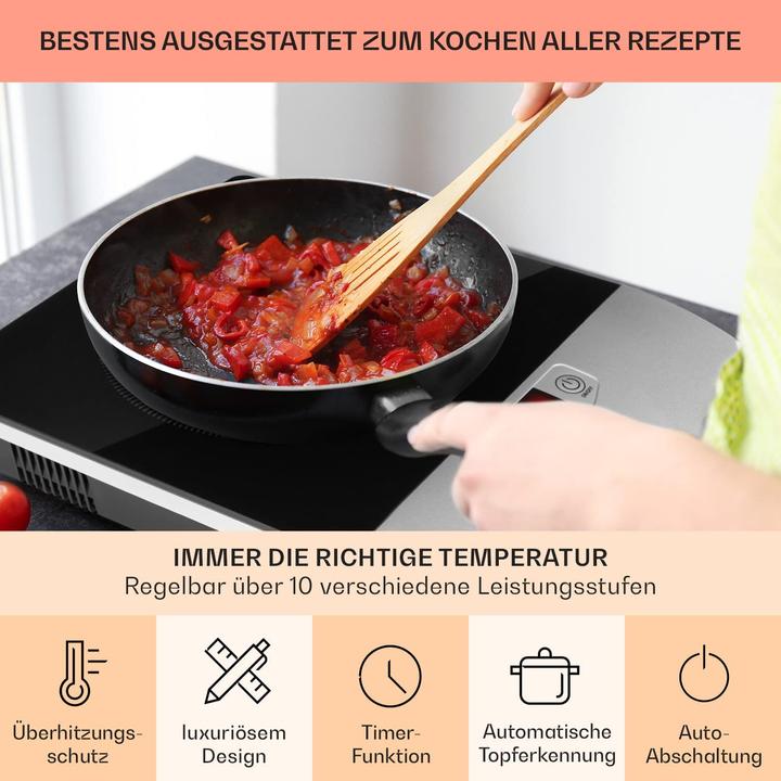 Actual product image Klarstein Single induction hotplate