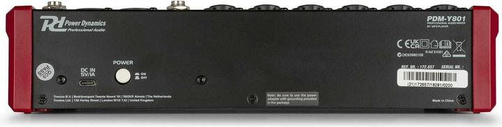 Immagine prodotto Power Dynamics PDM-Y801 (Mixer da studio e live)