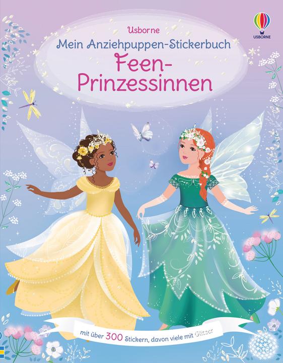 Image du produit Mon livre d'autocollants de poupées à habiller : les princesses fées
